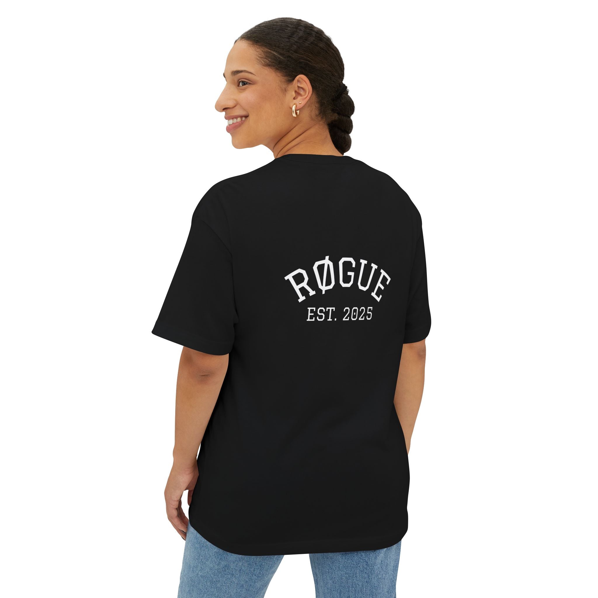 RØGUE black oversized Tee shirt